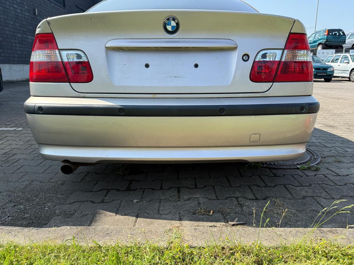 BMW 3er E46 original Stoßstange Stoßfänger hinten Sonderlackierung Facelift BJ04
